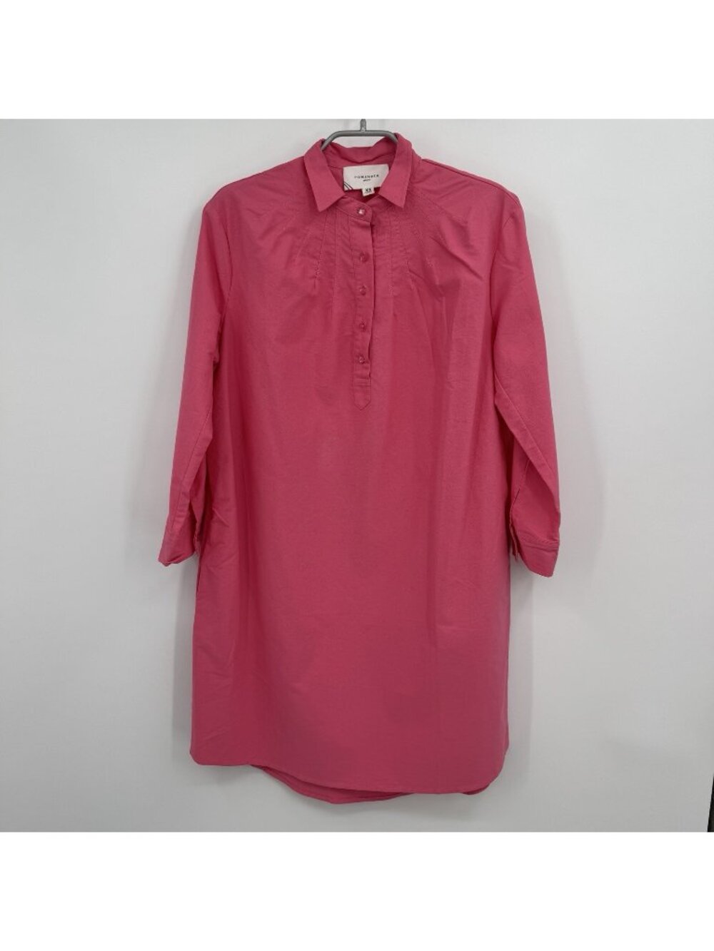 Pomander Place by Tuckernuck Pink Polly Dress size XS Small Boxy Shift Mini NWOT
